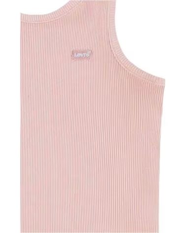LEVIS Camiseta Nina Tirantes 4Ek116-A0F ROSA OSCURO