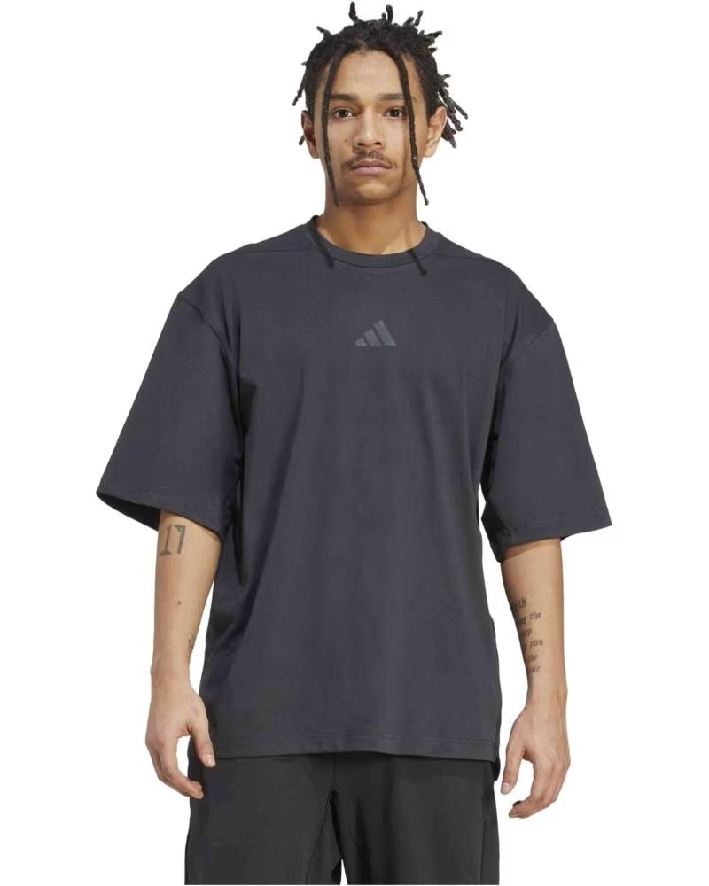 ADIDAS MAGLIETTA MANICA CORTA POWER UOMO GRIGIO ANTRACITE