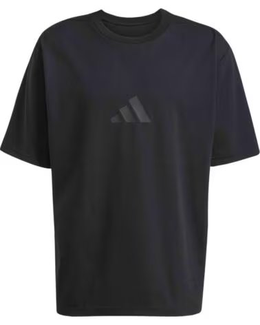 ADIDAS MAGLIETTA A MANICA CORTA JJ1151 NERA DA UOMO PURO