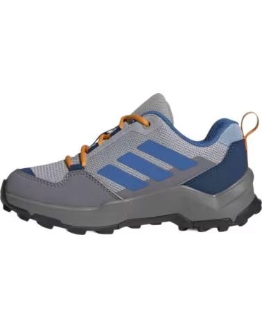 ZAPATILLAS DE TREKKING ADIDAS TERREX AX4R UNISEX INFANTIL GRIS Y AZUL