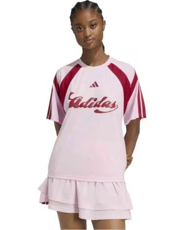 ADIDAS CAMISETA DE MANGA CURTA JY7624 EM ROSA PARA MULHER MUJER