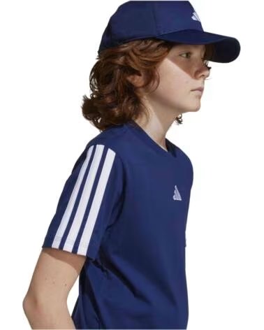 ADIDAS CAMISETA JD6490 AZUL JÚNIOR UNISSEXO MANGA CURTA JUNIOR
