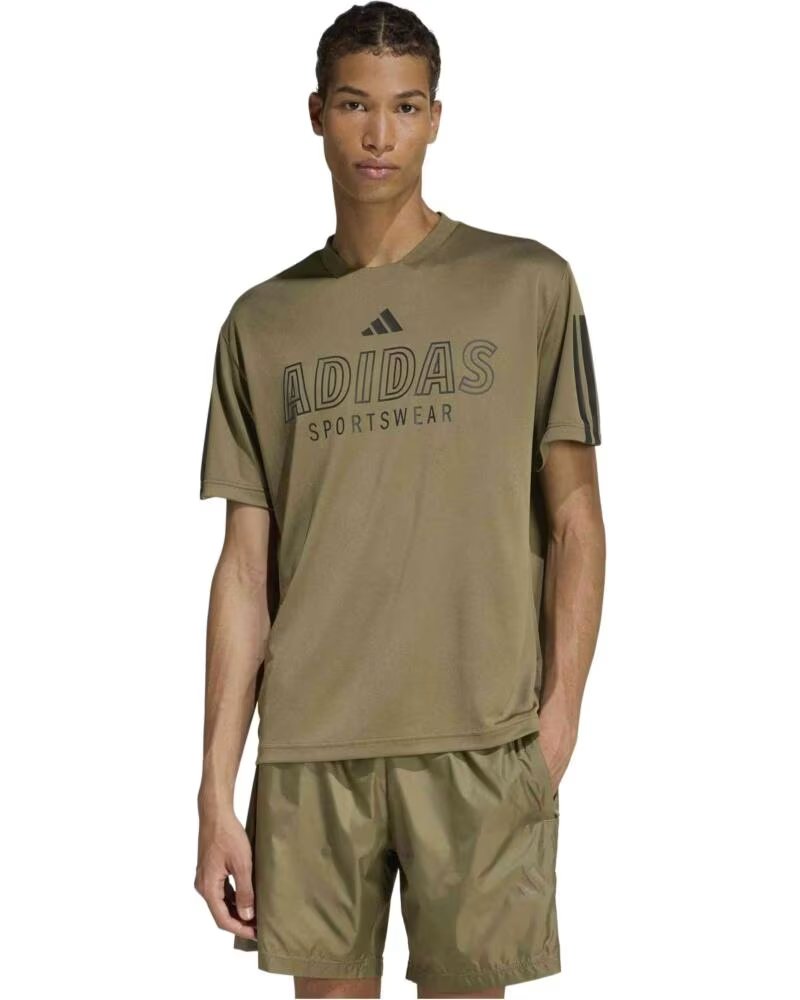 ADIDAS Camiseta De Manga Corta Kb1598 en verde para hombre BLANCO