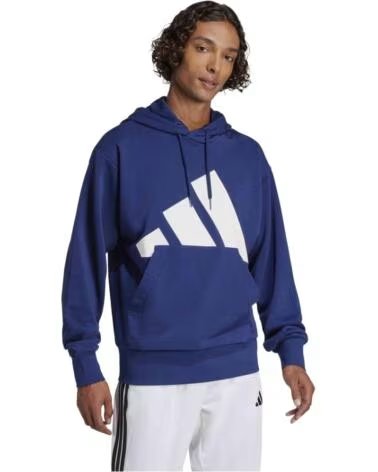 ADIDAS FELPA CON CAPPUCCIO JE8890 DA UOMO BLANCO