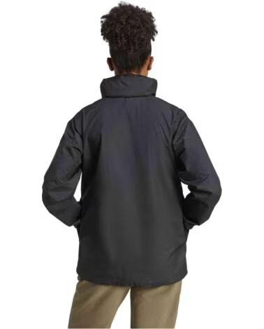 ADIDAS IMPERMEÁVEL CASACO COM CAPUZ MULTI ESSENTIALS 2L PRETO PURO MULHER MUJER
