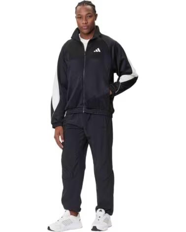 ADIDAS CASACO DE FATO DE TREINO JN1821 HOMEM PRETO BLANCO