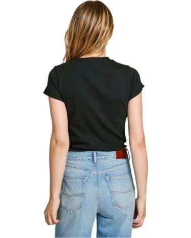 PEPE JEANS T-SHIRT DE MANGA CURTA PL506037-999 BLACK