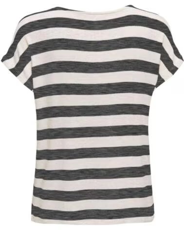 ONLY Camiseta De Manga Corta 15252103-Blackclouddance en negro para mujer BLANCA-NEGRA
