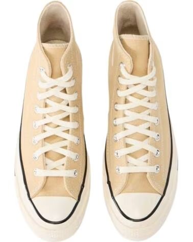 CONVERSE SCARPE DA GINNASTICA A15969C BEIGE UOMO HAY DAY EGRET BLACK DAY-EGRET-BLACK