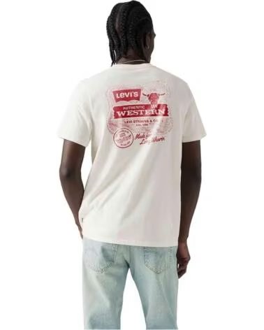 LEVIS Calzoncillo Boxer Graphic Crewneck Tee Made For en beige para hombre MADE FOR LONG WEA