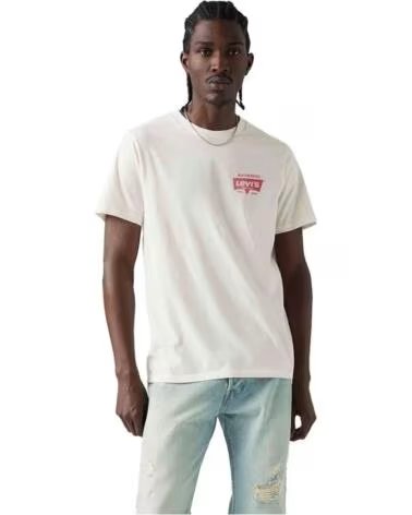 LEVIS Calzoncillo Boxer Graphic Crewneck Tee Made For en beige para hombre MADE FOR LONG WEA