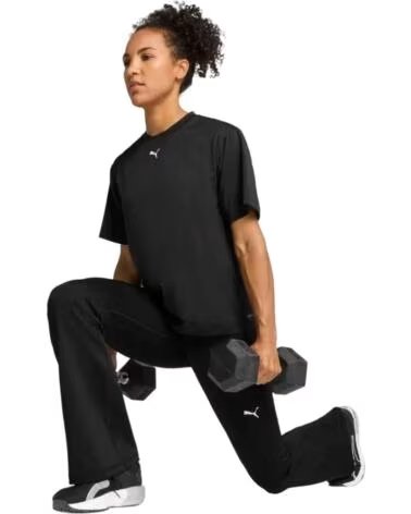 PUMA CAMISETA DE MANGA CORTA 527139-01 PARA MUJER BLACK