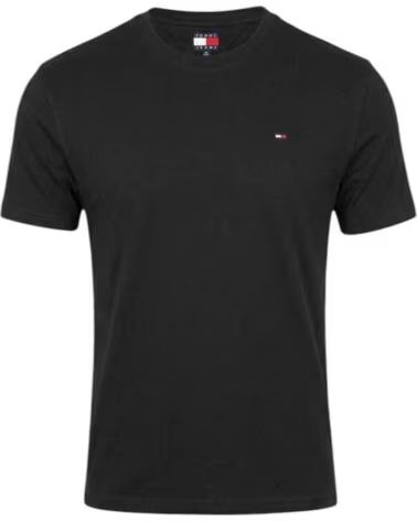 TOMMY HILFIGER Camiseta De Manga Corta Dm0Dm22504Bds en negro para hombre BLACK