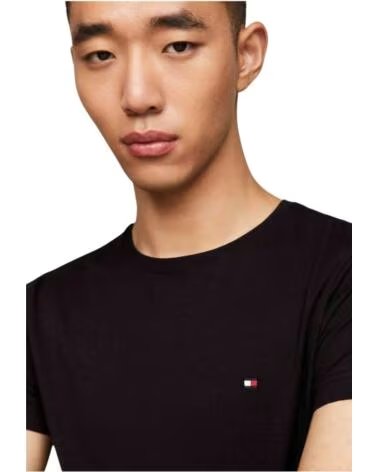 TOMMY HILFIGER Camiseta De Manga Corta Dm0Dm22504Bds en negro para hombre BLACK