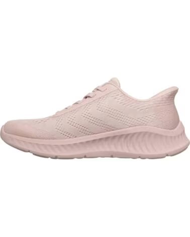 SKECHERS SCARPE DA GINNASTICA 125643-LTPK LIGHT PINK TEXTILE-TRIM PER DONNA