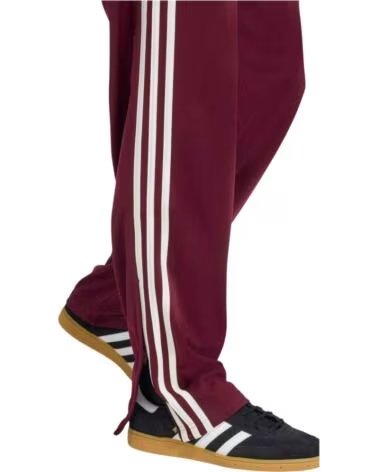 ADIDAS PANTALON LONG KE1651 MARRON OWHITE HOMME MAROON-OWHITE