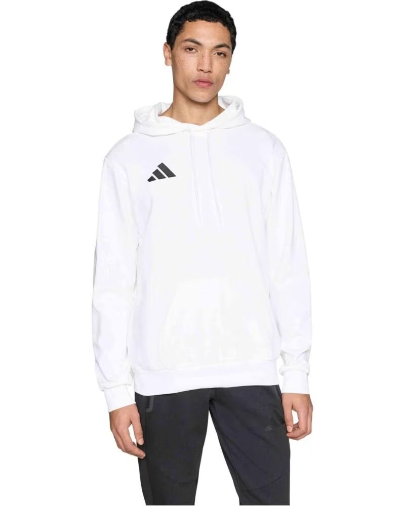ADIDAS SUDADERA CON CAPUCHA JZ6579 PARA HOMBRE WHITE-BLACK