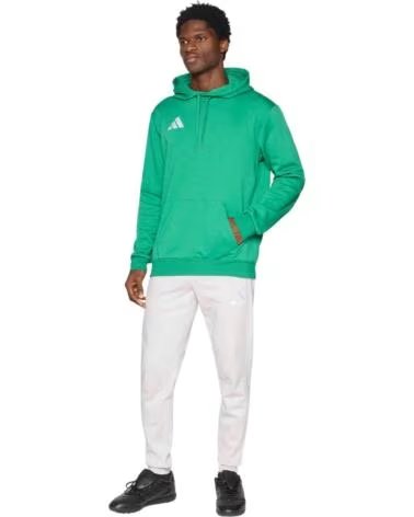 ADIDAS SUDADERA CON CAPUCHA JZ6581 PARA HOMBRE TEAGRN-WHITE
