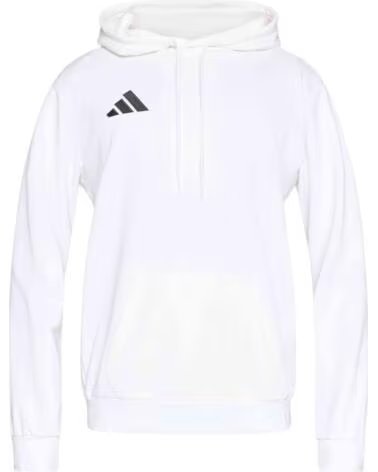 ADIDAS SUDADERA CON CAPUCHA JZ6579 PARA HOMBRE WHITE-BLACK