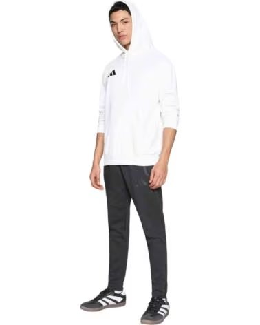 ADIDAS SUDADERA CON CAPUCHA JZ6579 PARA HOMBRE WHITE-BLACK