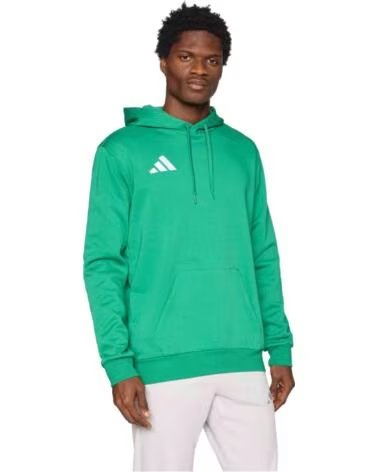 ADIDAS SUDADERA CON CAPUCHA JZ6581 PARA HOMBRE TEAGRN-WHITE