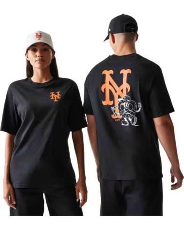 NEW ERA T-SHIRT DE MANGA CURTA 60771505 NEGRO