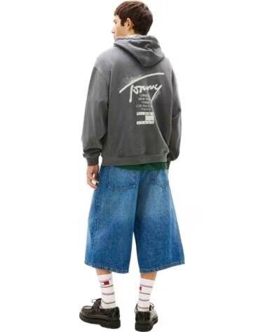 TOMMY HILFIGER SUDADERA CON CAPUCHA DM0DM22840-BDS BLACK