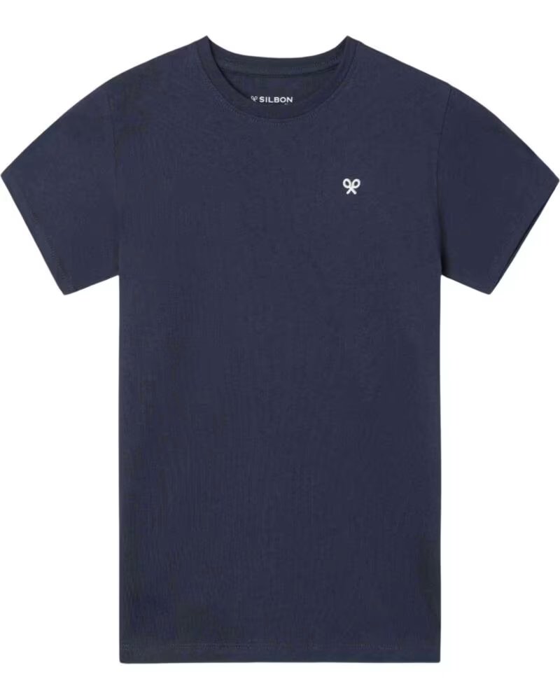 SILBON KURZARM-T-SHIRT
