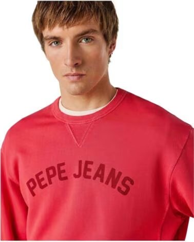 PEPE JEANS FELPA PM5800146-249 DA UOMO SUMMER RED