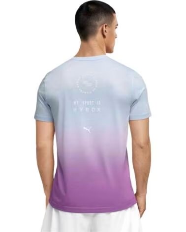 PUMA KURZARMSHIRT 528519-73 LUCITE-ELECTRIC