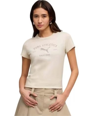 PUMA CAMISETA DE MANGA CORTA 691876-87 ALPINE SNOW