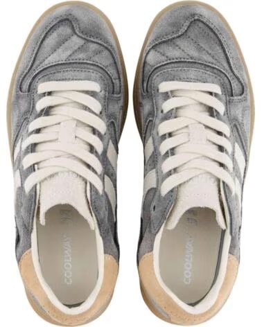 COOLWAY Zapatillas Zapatillas Goal Violeta Rosa Salmon en gris para hombre SALMON