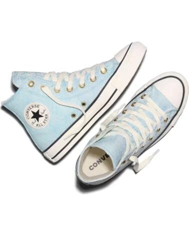 CONVERSE TÊNIS CHUCK TAYLOR ALL STAR FEMININO RAINED OUT-EGRET-BLACK