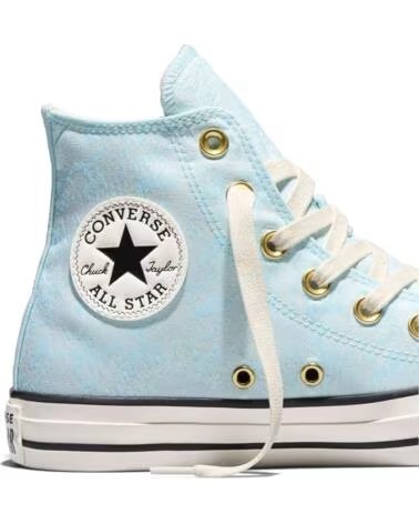 CONVERSE TÊNIS CHUCK TAYLOR ALL STAR FEMININO RAINED OUT-EGRET-BLACK