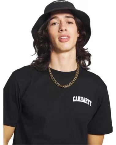 CARHARTT WIP KURZARMSHIRT I028991 0D2 XX 03 SCHWARZ HERREN BLACK-WHITE