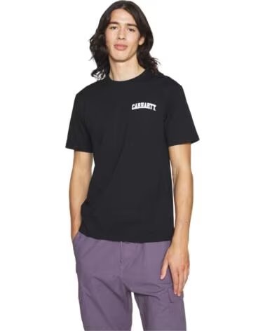 CARHARTT WIP KURZARMSHIRT I028991 0D2 XX 03 SCHWARZ HERREN BLACK-WHITE