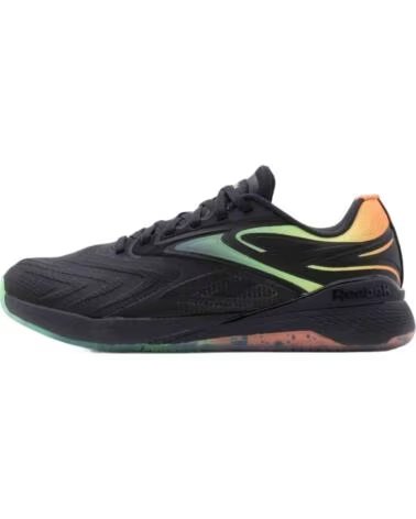 REEBOK SCARPE DA GINNASTICA NANO X5 EDGE NERO VERDE ARANCIONE UNISEX NARANJA