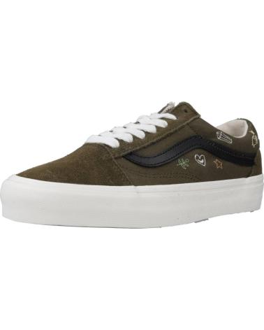Sportivo per Donna e Bambina e Bambino VANS OFF THE WALL VN0005UBDOL1 VERDE
