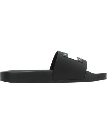 Chanclas de Hombre TOMMY JEANS - CHANCLAS NEGRAS UNISEX - FLAG POOL SLIDE 40