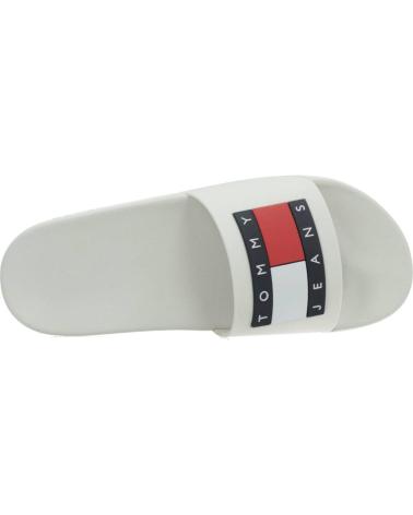 Woman Flip flops TOMMY JEANS FLAG POOL SLD ESS BLANCO