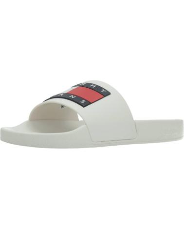 Woman Flip flops TOMMY JEANS FLAG POOL SLD ESS BLANCO
