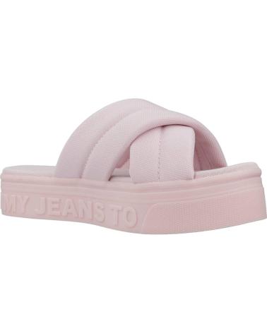 Chanclas de Mujer TOMMY JEANS FLTFRM SANDAL ROSA