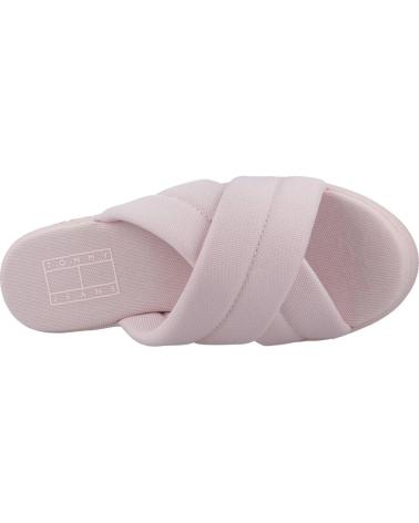 Chanclas de Mujer TOMMY JEANS FLTFRM SANDAL ROSA