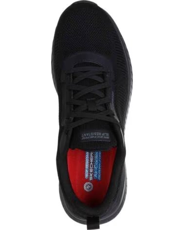SKECHERS BASKETS 200308EC-BLK POUR HOMME TEXTILE SYNTHÉTIQUE BLACK -SYNTHETIC