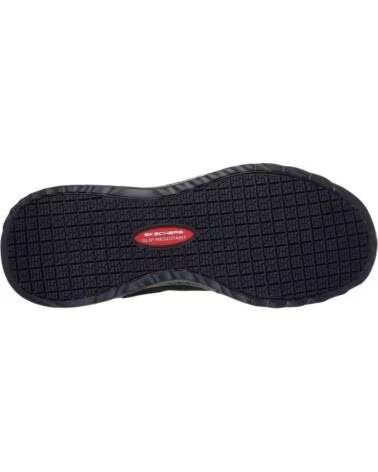 SKECHERS BASKETS 200308EC-BLK POUR HOMME TEXTILE SYNTHÉTIQUE BLACK -SYNTHETIC