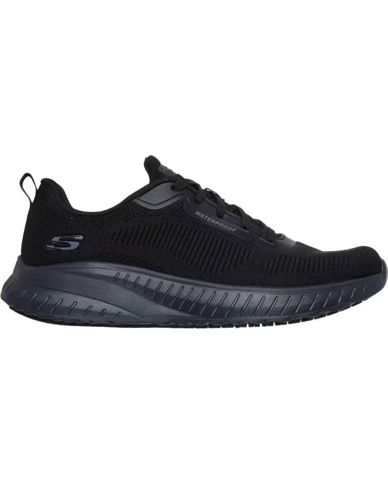 SKECHERS BASKETS 200308EC-BLK POUR HOMME TEXTILE SYNTHÉTIQUE BLACK -SYNTHETIC