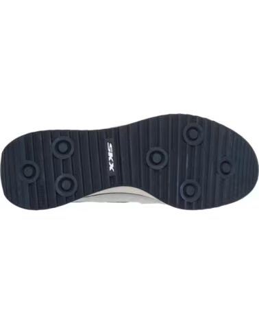 SKECHERS Zapatillas Skx 92 en blanco para hombre WHITE LEATHER-BLACK TEXTILE-PU