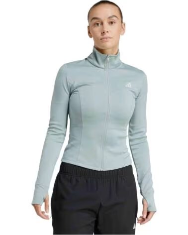 ADIDAS VESTE WE ZP THRU JKT FEMME VERT WOSA