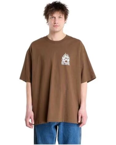 VANS OFF THE WALL CAMISETA HOMBRE VN000VW0FST1 MARRÓN MARRON