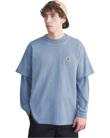 CARHARTT WIP LANGARMSHIRT FÜR HERREN BLAU BLUE